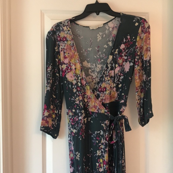 Lovestitch Calliope Maxi Dress in Green Floral - Picture 5 of 6